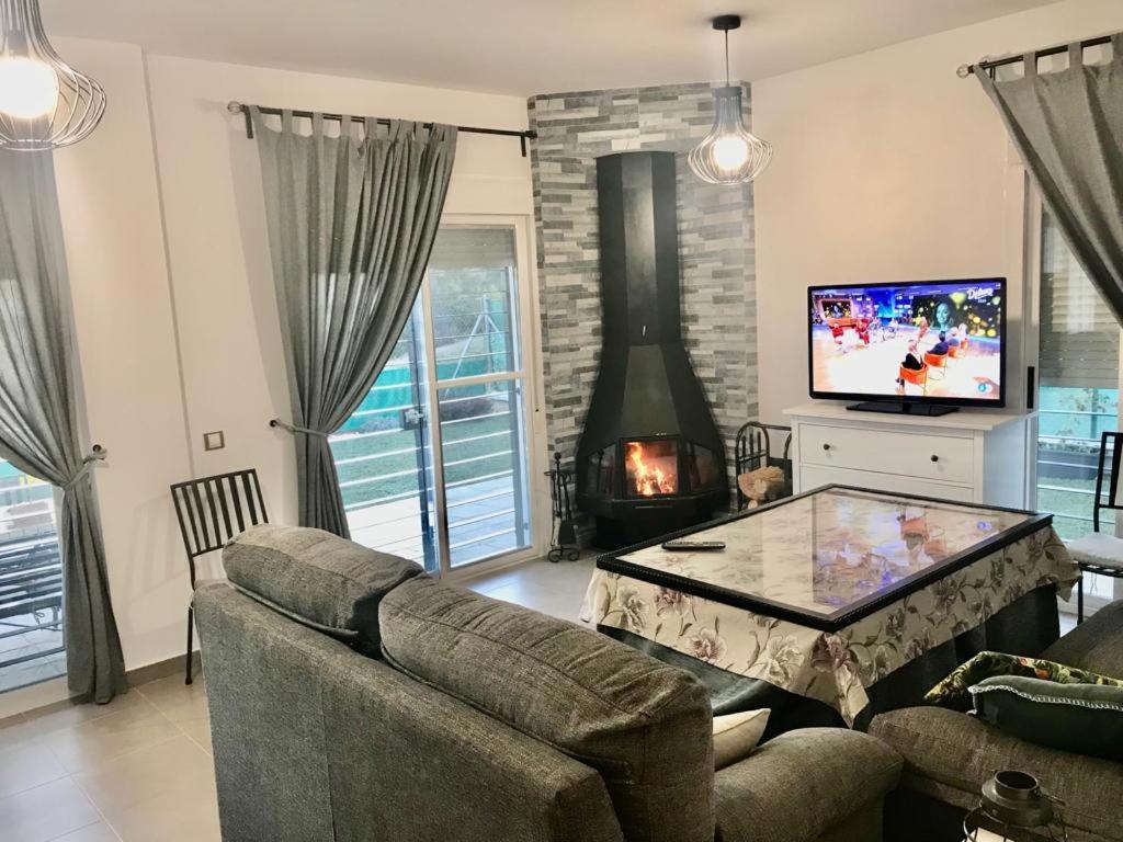 El Venero Villa San Nicolas del Puerto Bagian luar foto